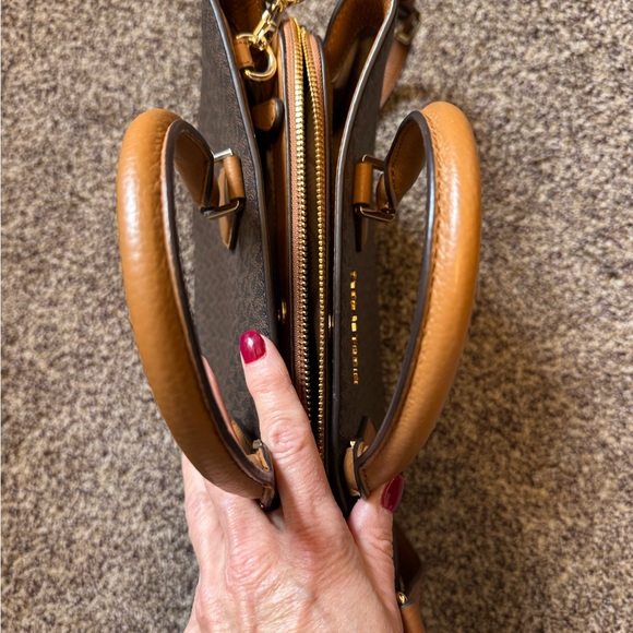 Michael Kors Brown and Tan Women's Bag - Picture 10 of 11